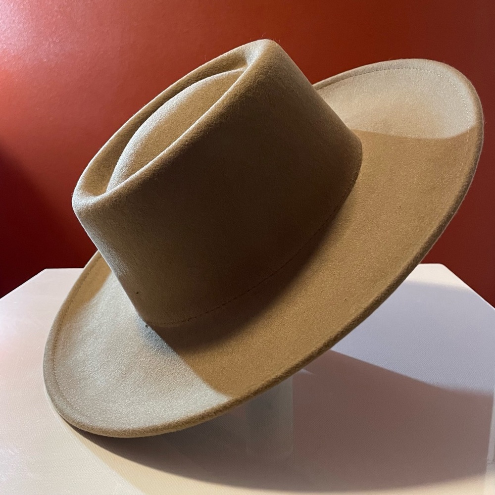 Gigi Pip Women’s NWT Gambler‎ Rancher Australian Wool Western Cowgirl Hat